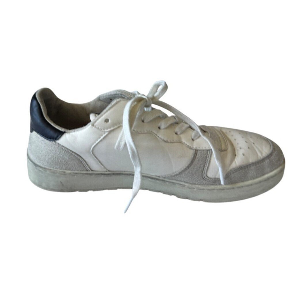 RE/DONE 80s Basketball Shoe White Leather Sneakers Women's Size 37 US 7 Italy - Picture 11 of 15